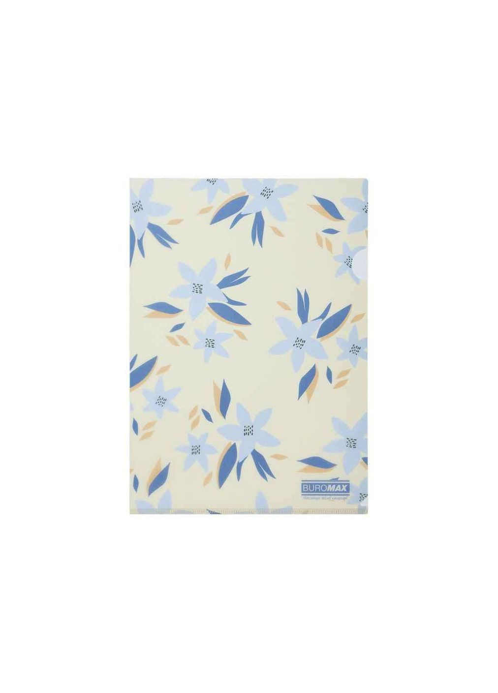 Папка-уголок ARABESKI А4 пластик маренго ТМ Buromax (367582727)