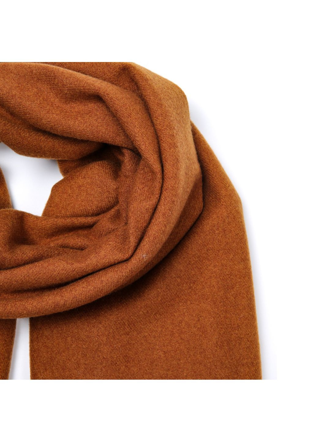 Палантин мужской однотонный кашемир оранжевый EDWARD 210-227 LuckyLOOK 210-227М (367179365)