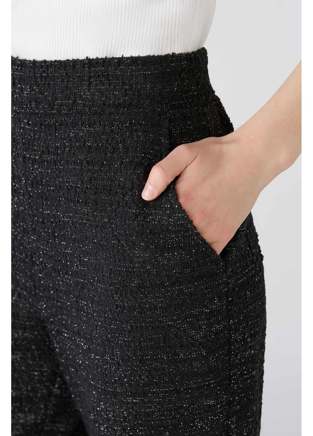 Жіночі штани Чорні Oui (301506010)