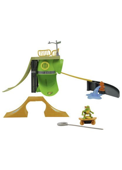 Ігровий набір (71044) Funrise TMNT Черепашки-ніндзя класичні Чумовий скейт-парк (366992037)