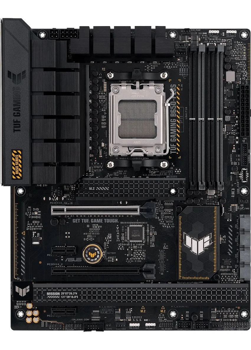 Материнcька плата TUF GAMING B650-PLUS sAM5 B650 4xDDR5 M.2 HDMI DP ATX Asus (393476102)