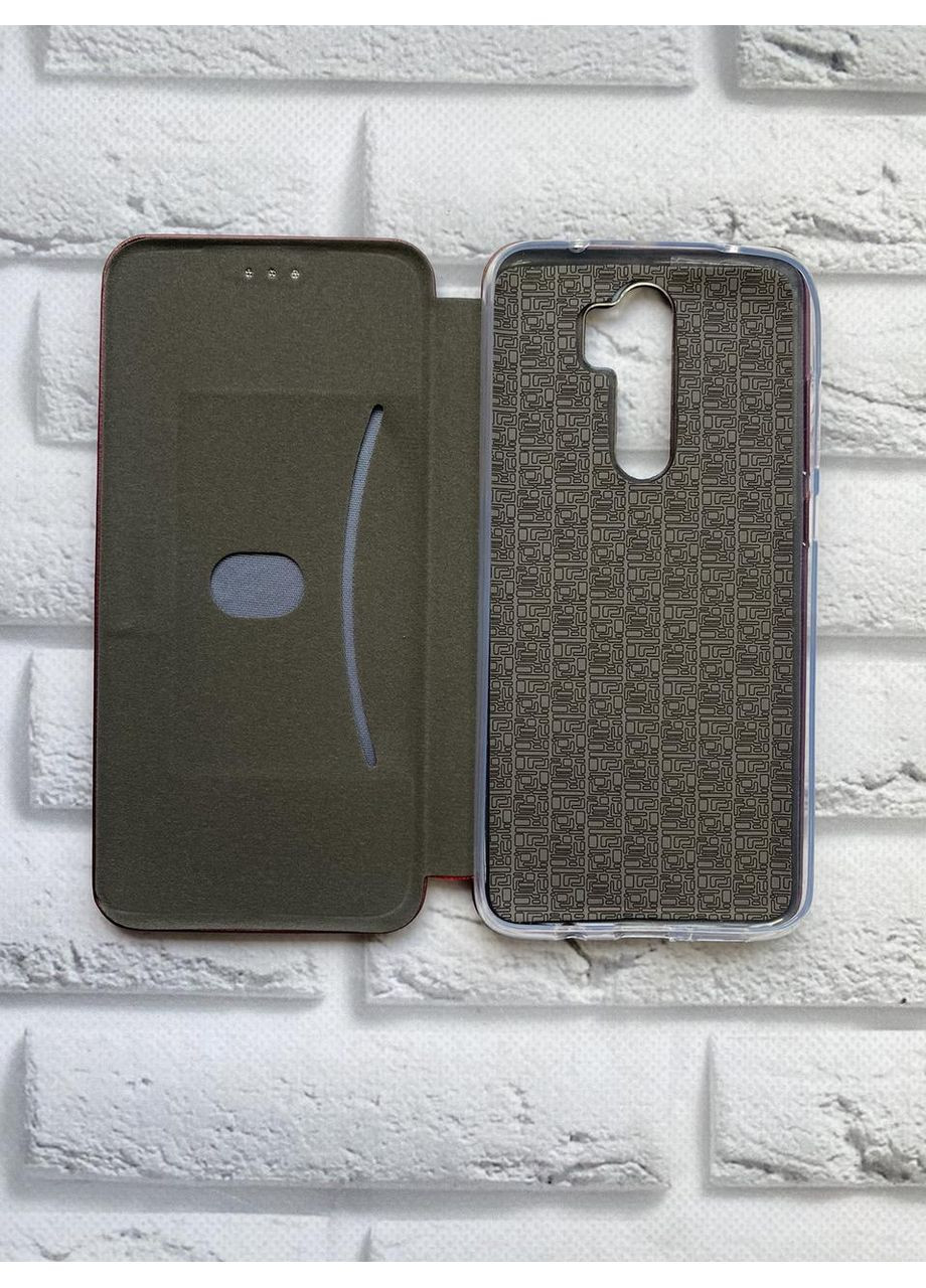 Чохол-книжка з малюнком для Xiaomi Redmi Note 8 Pro Бордовий:: Троянди (принт 275) Creative (360711817)