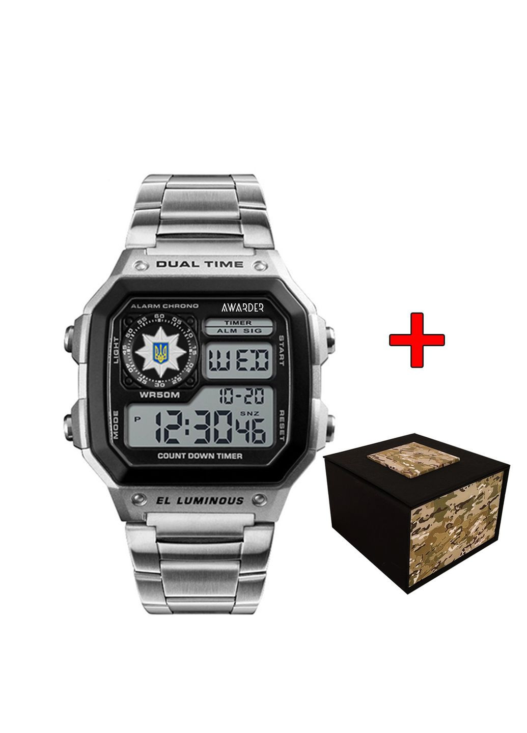 011BKPO Полиция Серебро + Коробка Awarder (372946913)