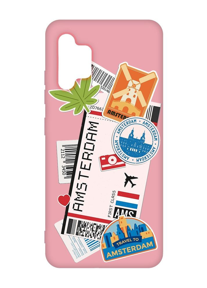 Матовый чехол на Samsung Galaxy A32:: Путешествия. Амстердам (принт 327) Creative (360683548)