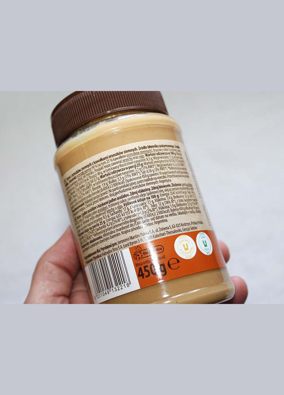 Арахисовая паста Peanut Butter, 450 г (Польша) Vitanella (348060019)