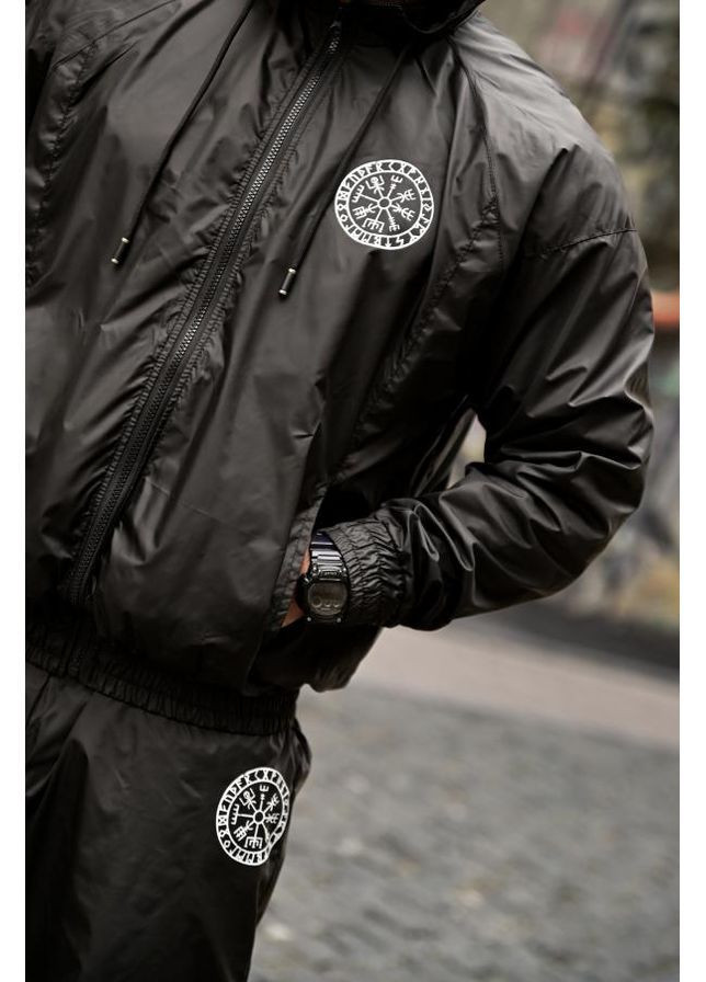 Спортивный костюм Руны чорный No Brand (369127160)