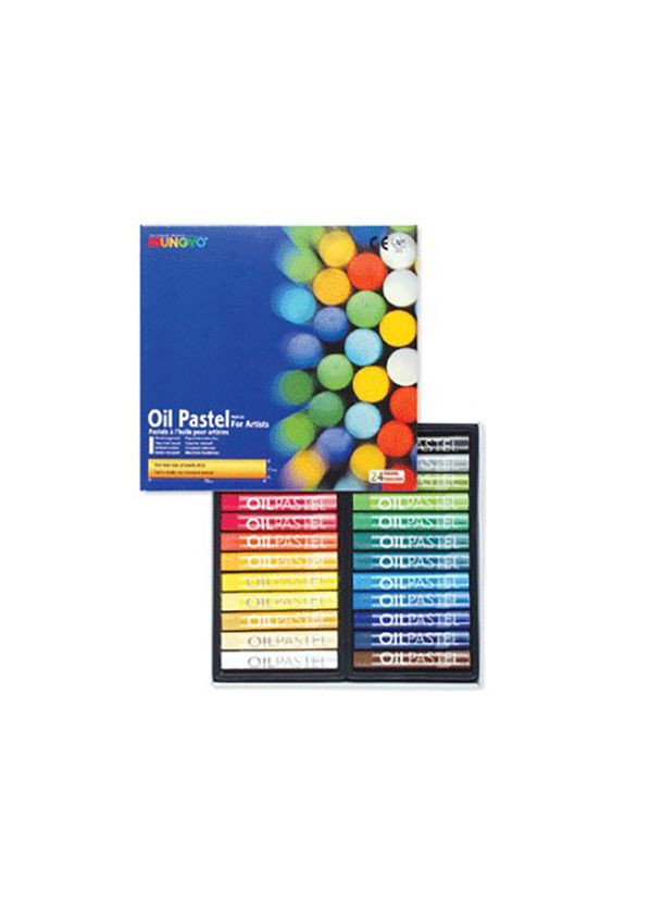 Набор масляной пастели MOP 24 мягкая 24 цвета (94100633) Mungyo (342121288)