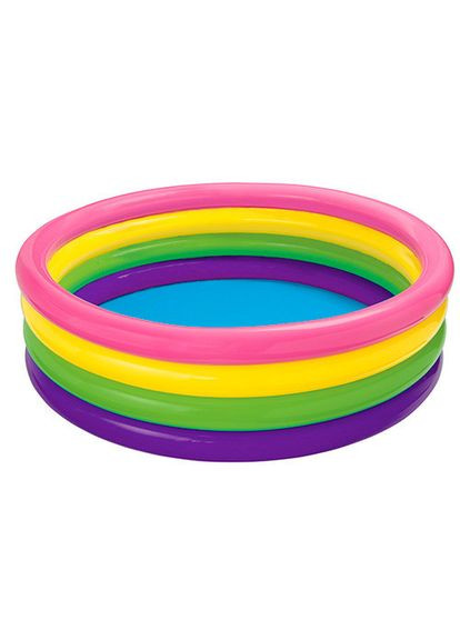 Дитячий надувний басейн Палаючий захід 56441 на 617 літрів Intex (365640257)