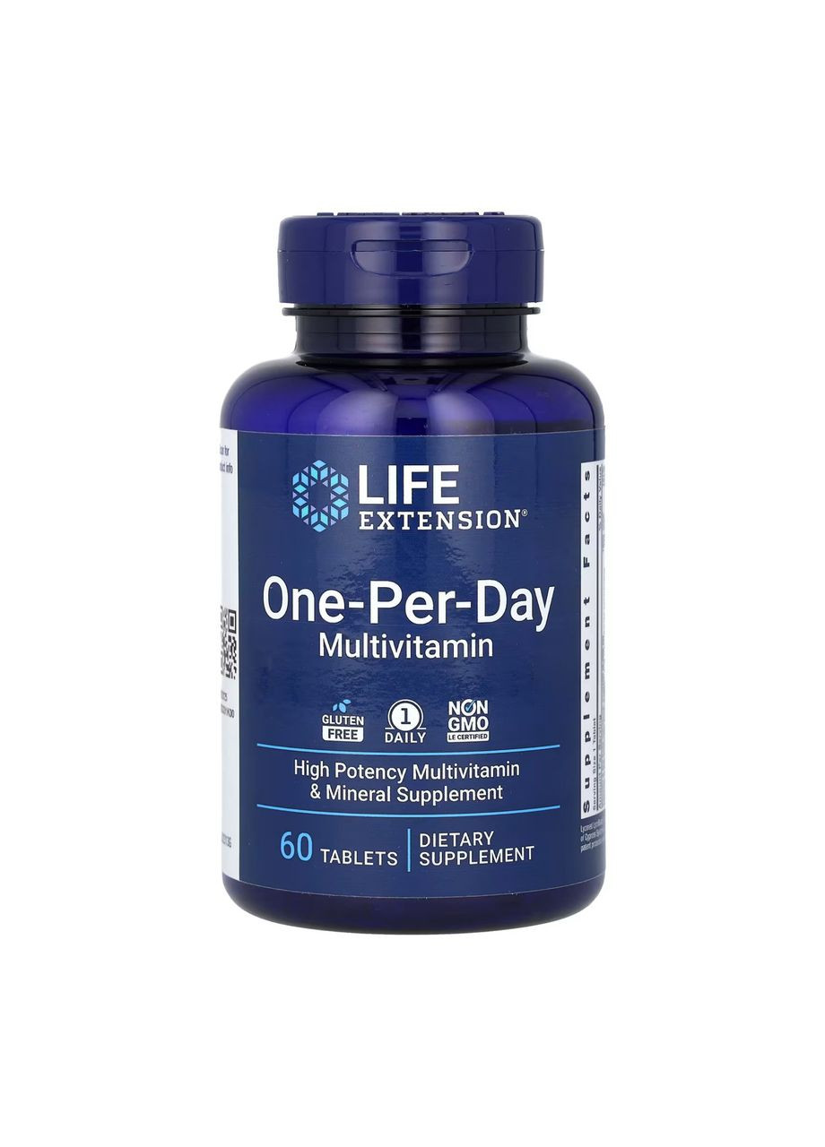 One-Per-Day Multivitamin - 60 tabs Life Extension (369396755)