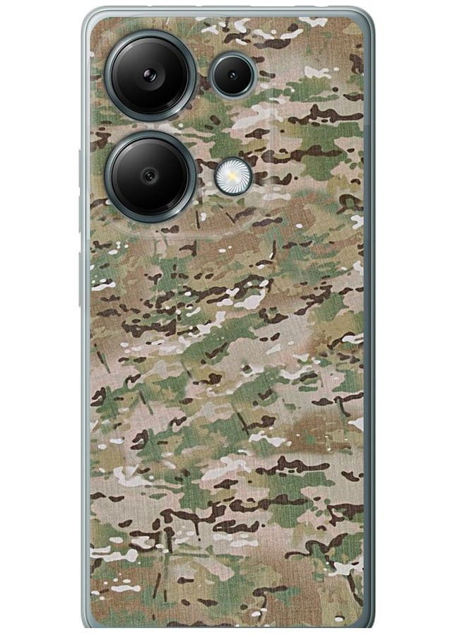 Силіконовий чохол 'Камуфляж v5' для Endorphone Xiaomi Redmi Note 13 Pro 4G (342123907)