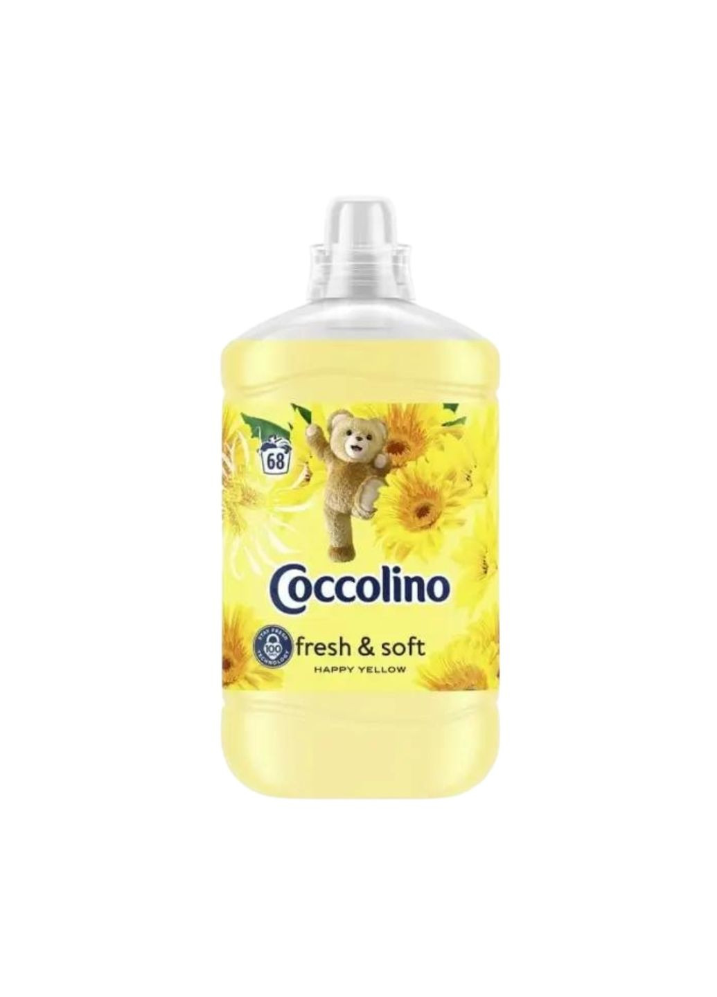 кондиціонер для прання Happy Yellow 1,7 л (68 прань) Coccolino (279774015)