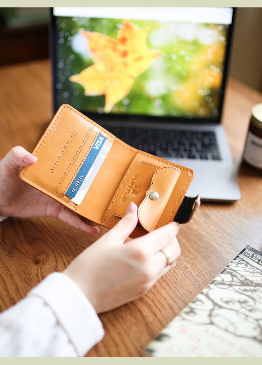 Гаманець Вестерн S Дерево життя шкіра краст Рудий Turtle (302660018)