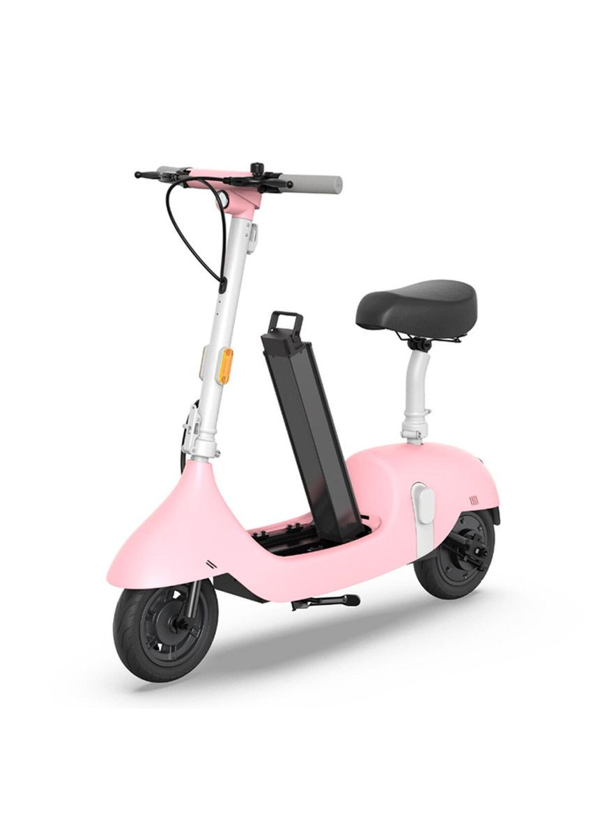 Електросамокат з сидінням Ceetle PRO EA10C Pink 10', 350(900)W, 25Km/h, (SK-RV) OKAI (359426712)