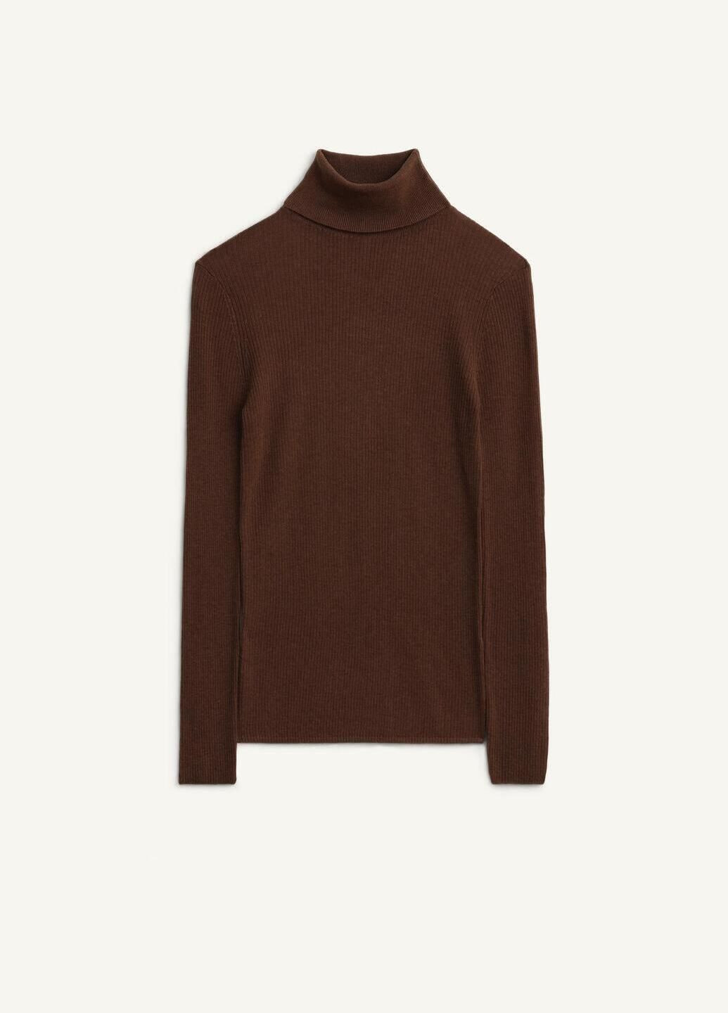 Коричневий демісезонний светр Zara