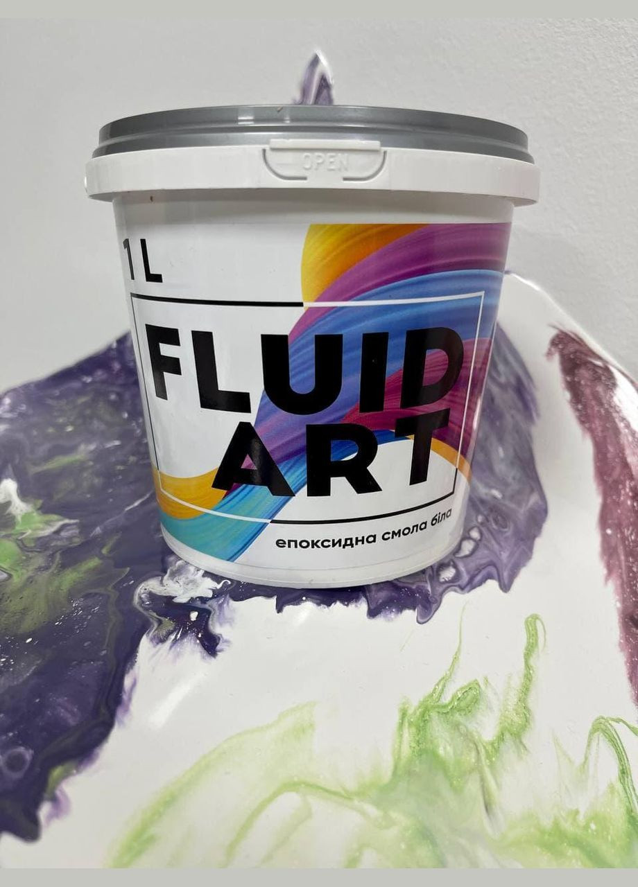 Смола для картин Resin Art 1кг (смола + утв.) No Brand (301649307)
