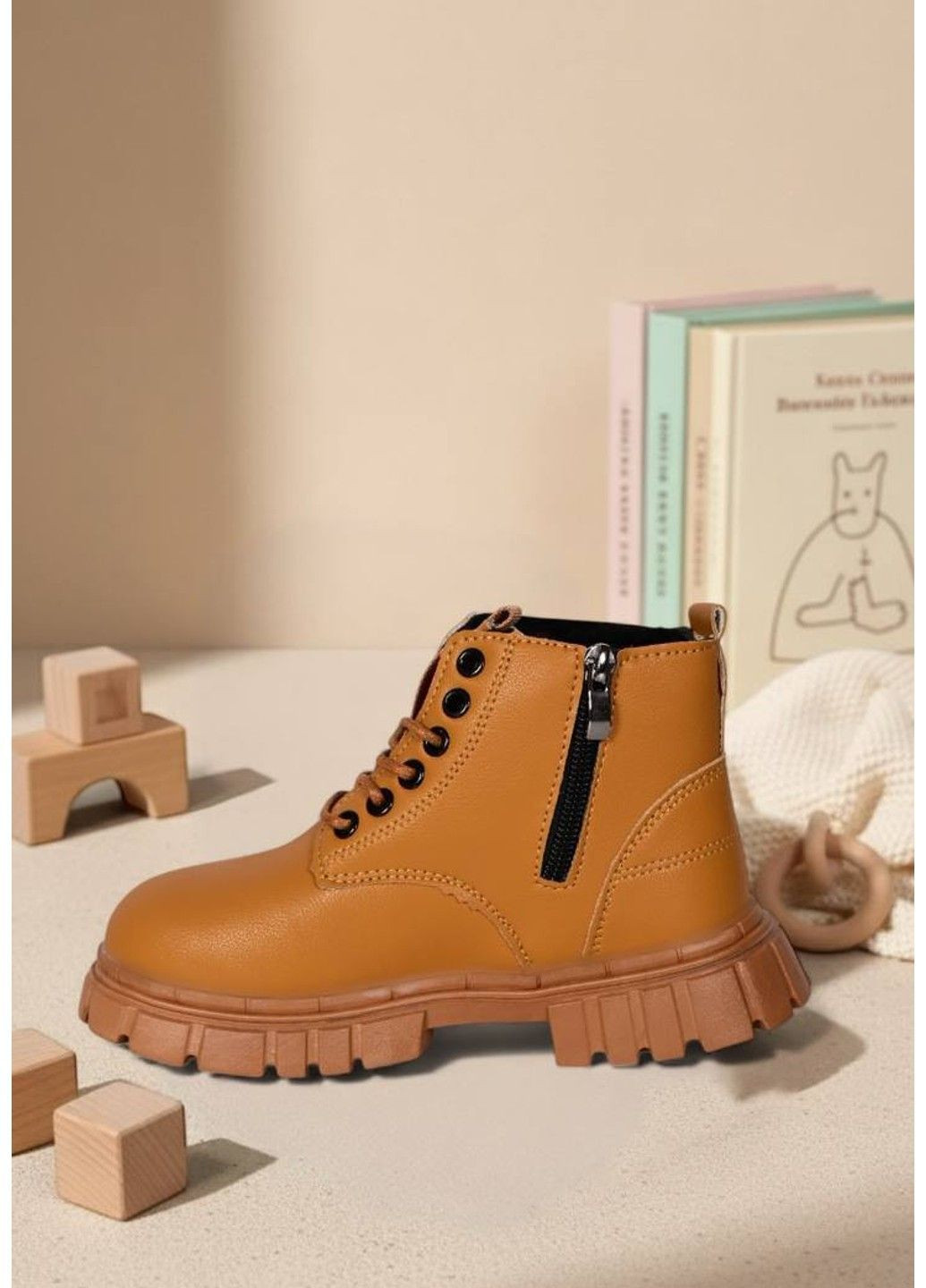 Зимние copy_ботинки детские зимние розовые (ld613) Red Sun