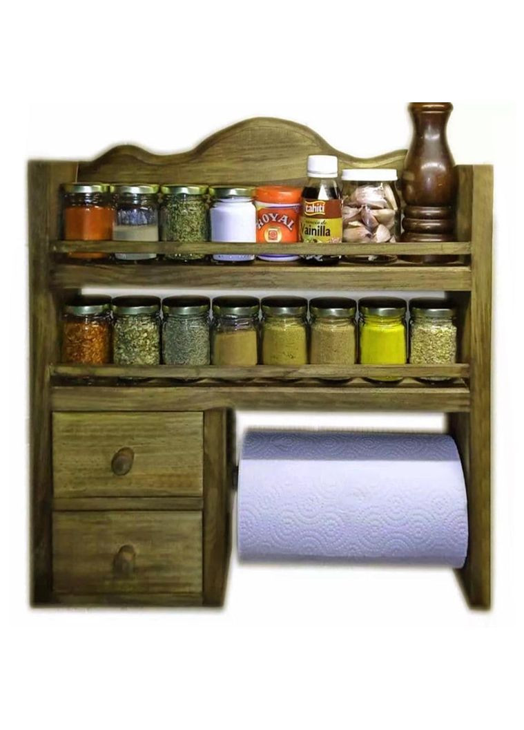 Держатель для бумажных полотенец из дерева Призато мускат (ДКП-015407) No Brand (327848011)