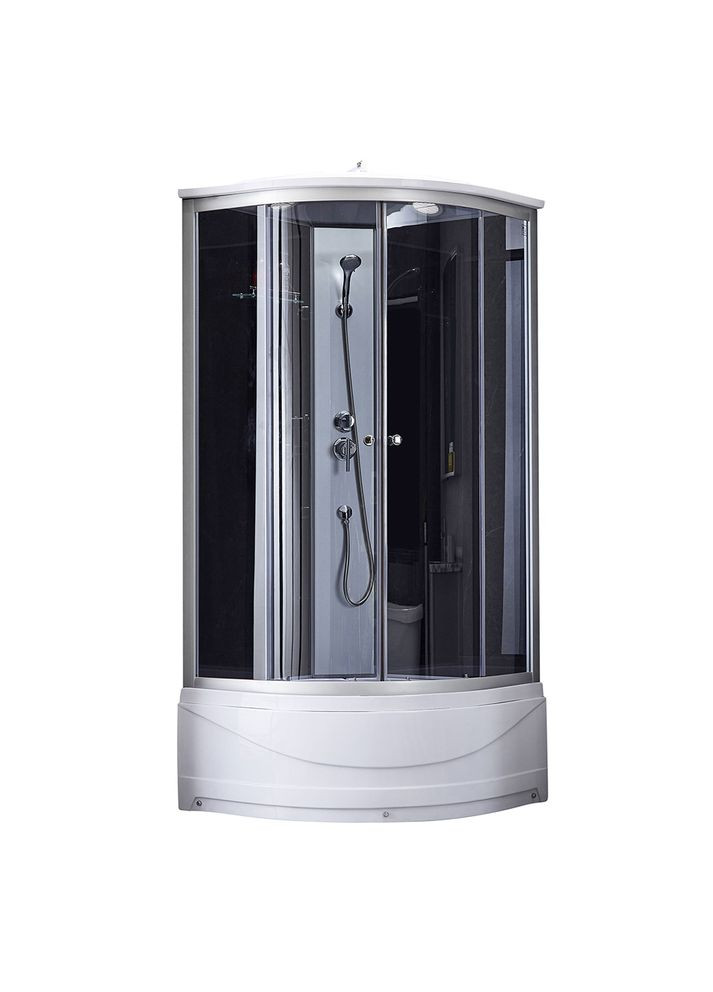 Душевой бокс Tani, стекло тонированное 4 мм LIDZ SB90x90.SAT.HIGH.GR (341326385)