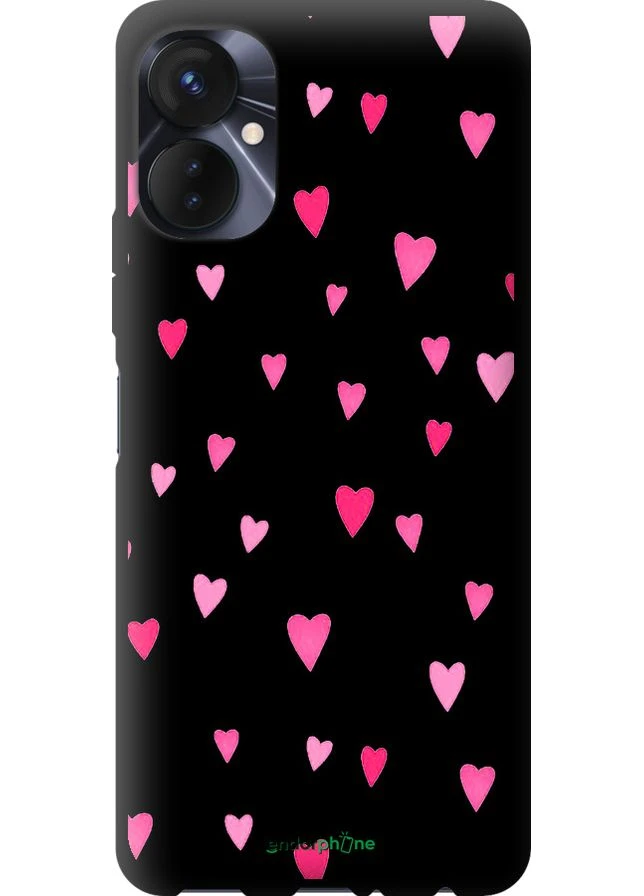 Чехол на Tecno Spark 9 Pro Сердечки 2 "4763b-2832-70447" Endorphone (387696323)