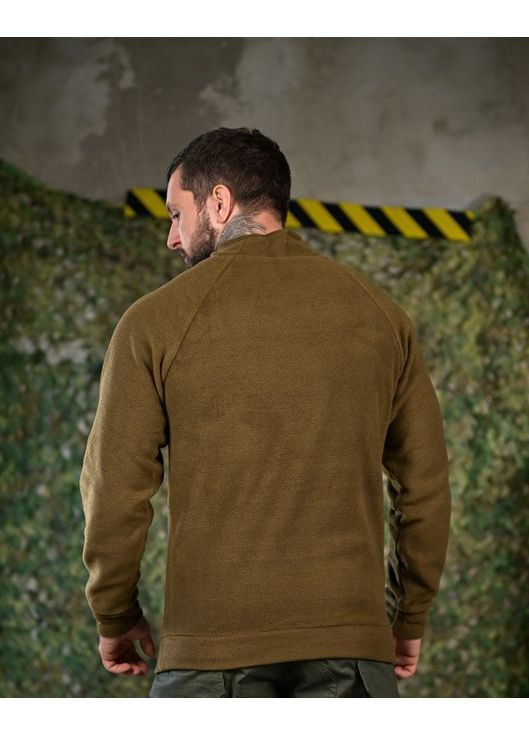 Армейская мужская кофта на флисе Пихота койот Freedom (366571260)