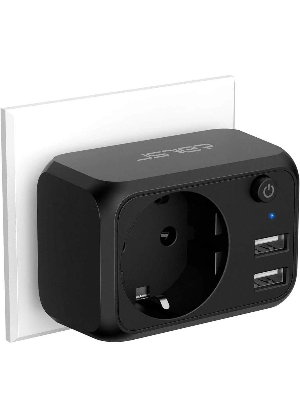 Розетка с 2 USB-портами и мощностью 4000 Вт JSVER (392016668)