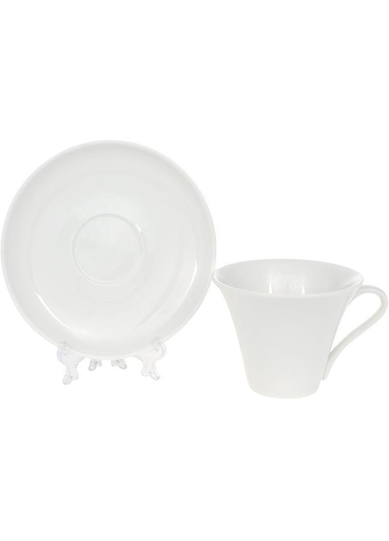 Чайно-кофейный набор "White City Минимал" 4 чашки 260мл и 4 блюдца Bona (330139207)