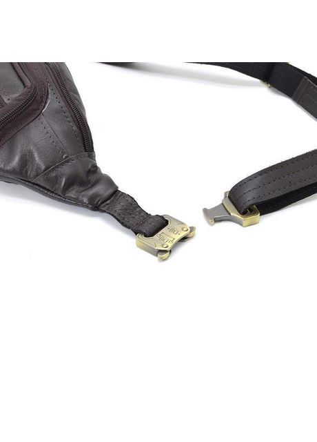 Спортивна сумка чоловіча на пояс через плече з натуральної шкіри Коричневий 35304 TARWA (352165915)