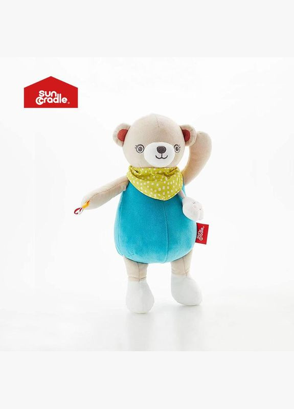 М'яка іграшка-брязкальце ведмедик Suncradle арт 7404 Різнобарвний No Brand (315742551)