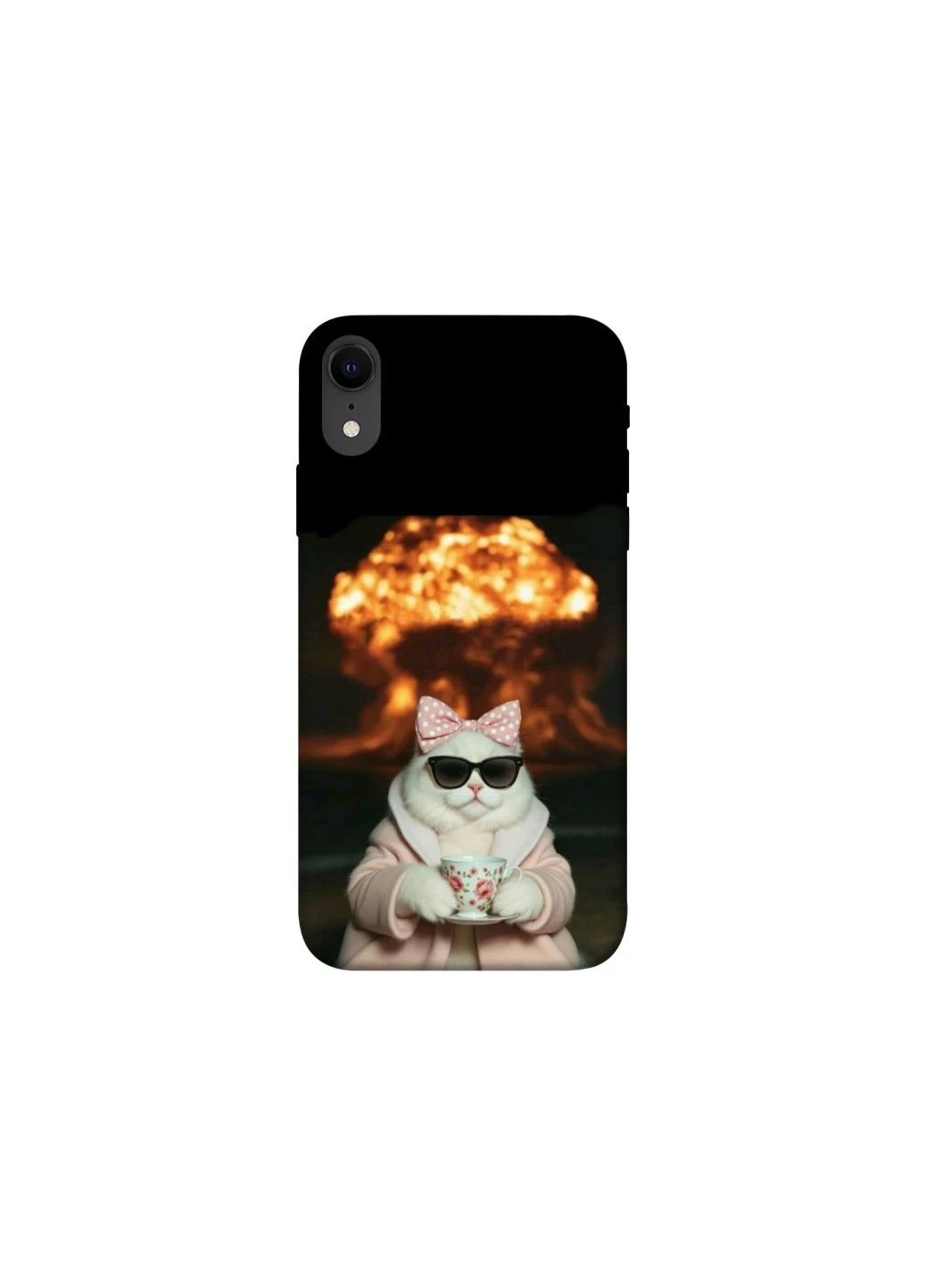 Чехол на Apple iPhone XR (6.1") Exploding Kittens ver.2 Frontalka (361327141)