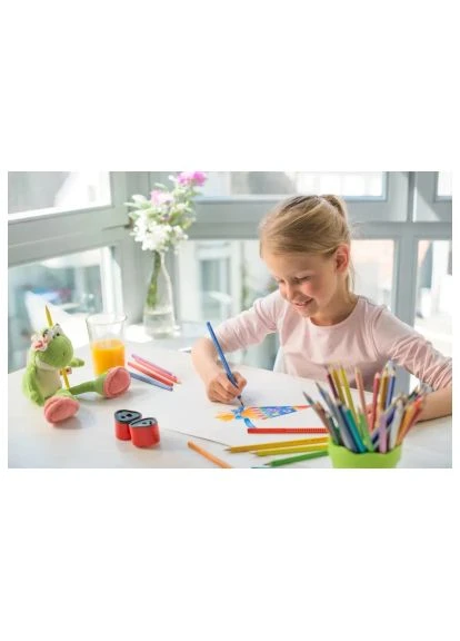 Олівець Faber-Castell GripSkin tonesакварельних 18 кольорів + 6 шт різни (401195896)