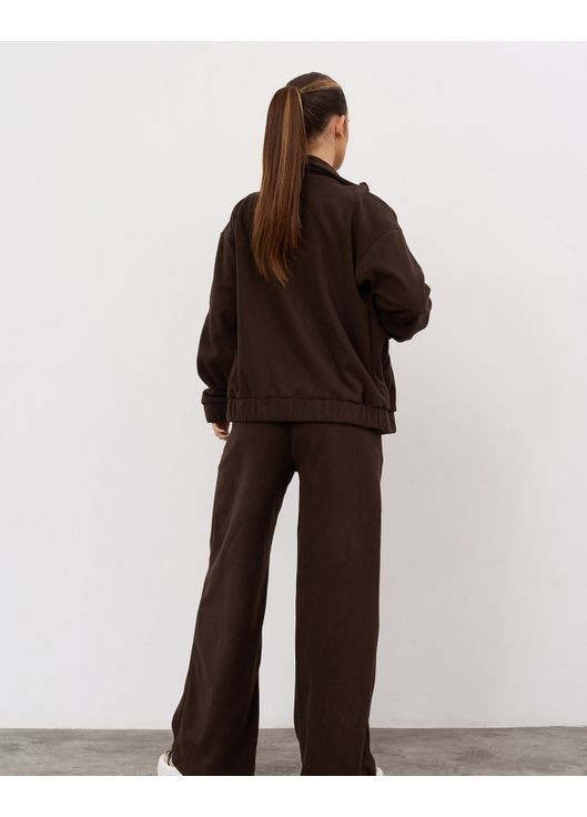 Флісовий костюм на блискавці з вільними брюками ISSA PLUS (363263865)