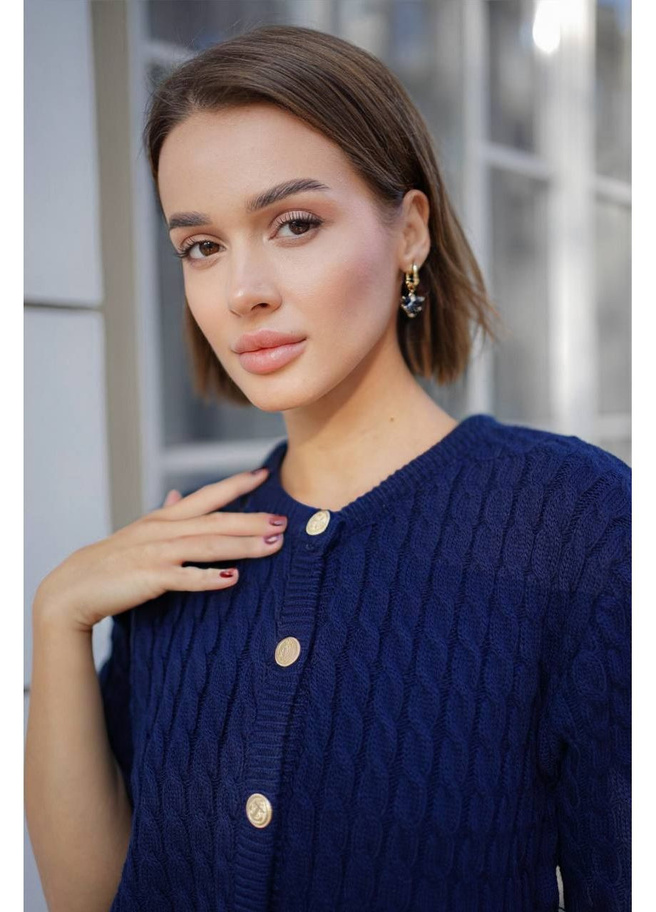 Жіночий кардиган з гудзиками укороченого крою MonCher (354940778)