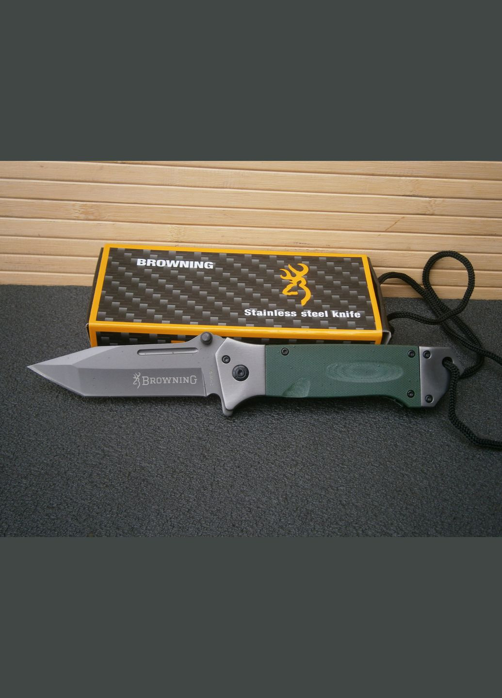 Ніж складаний US Tanto G10 Liner-Lock Аssist 22 см Brawning (302450628)