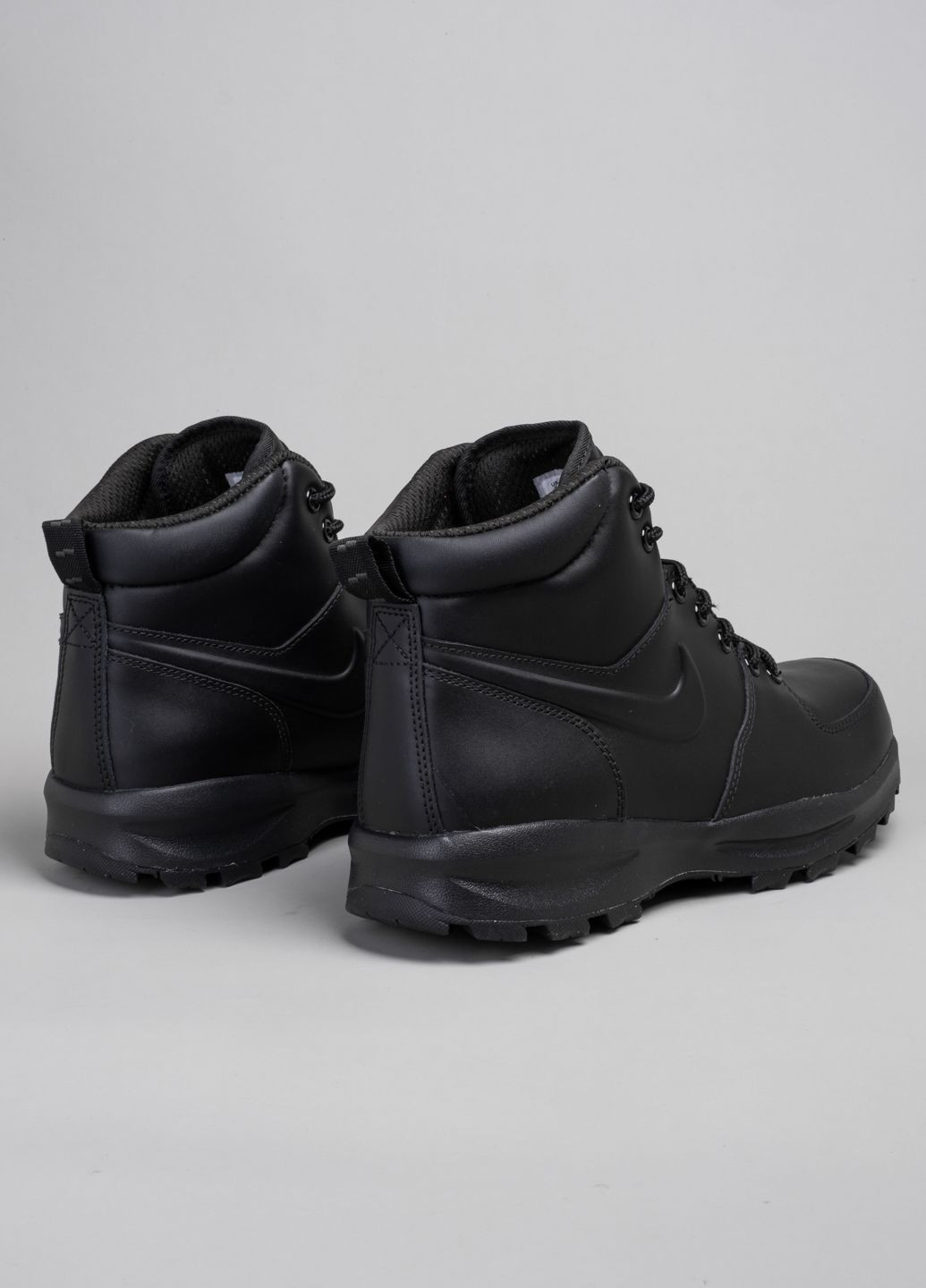 Чорні Осінні кросівки чоловічі високі manoa leather (454350-003) 345069 Power