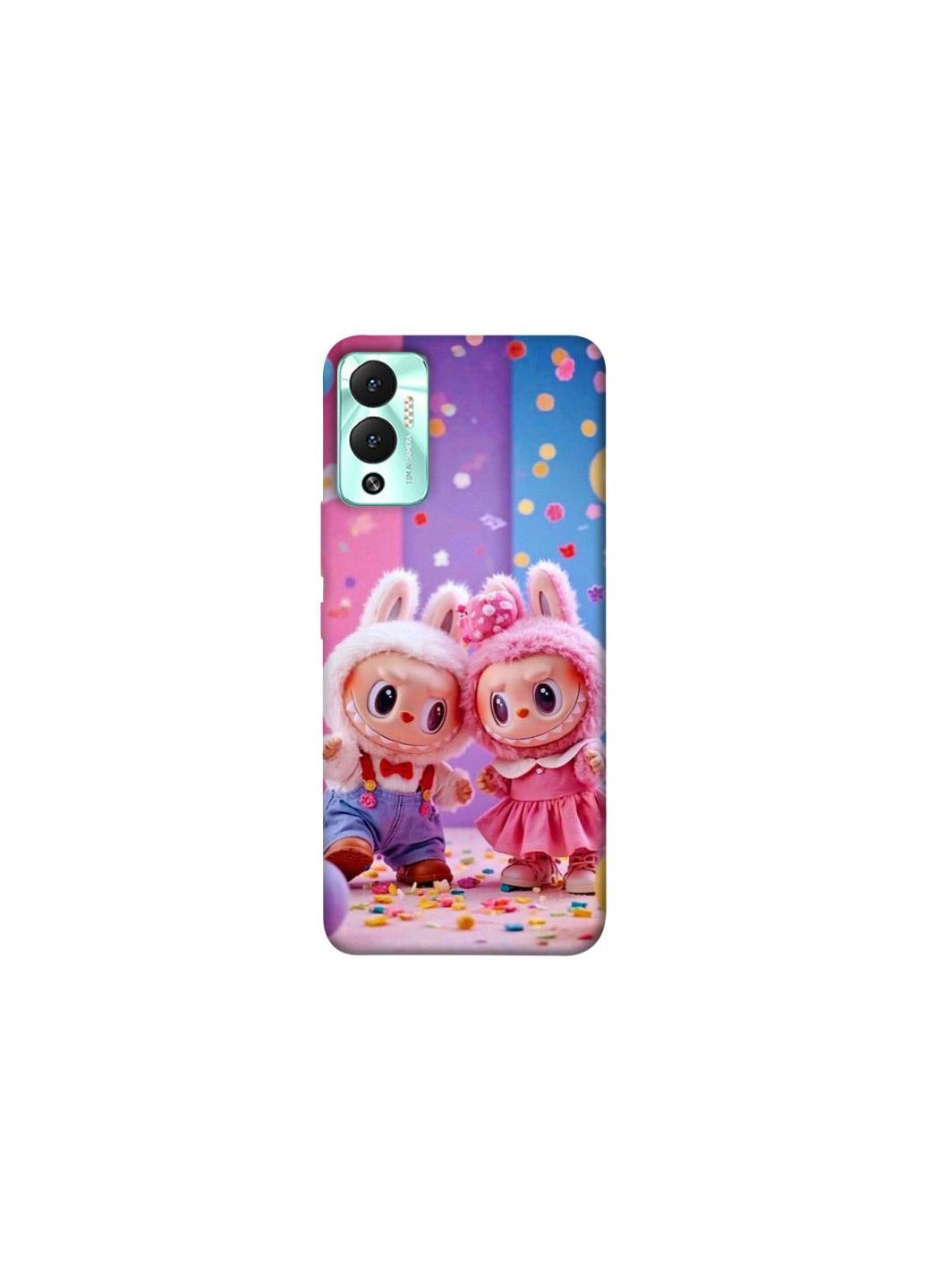 Чохол на Infinix Hot 12 Play Labubu twins ver.3 Frontalka (361994759)