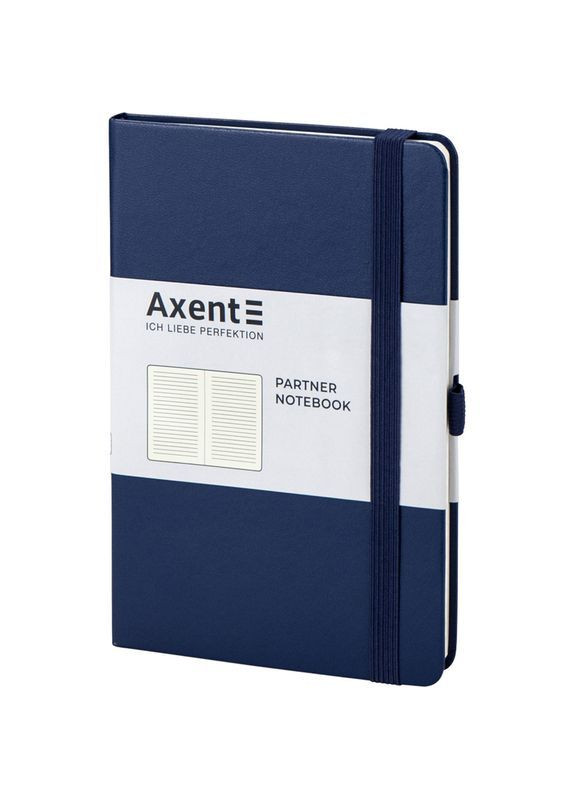 Книга записная Partner в линию 125x195 мм 96 листов синяя () Axent 8308-02-A (367019977)