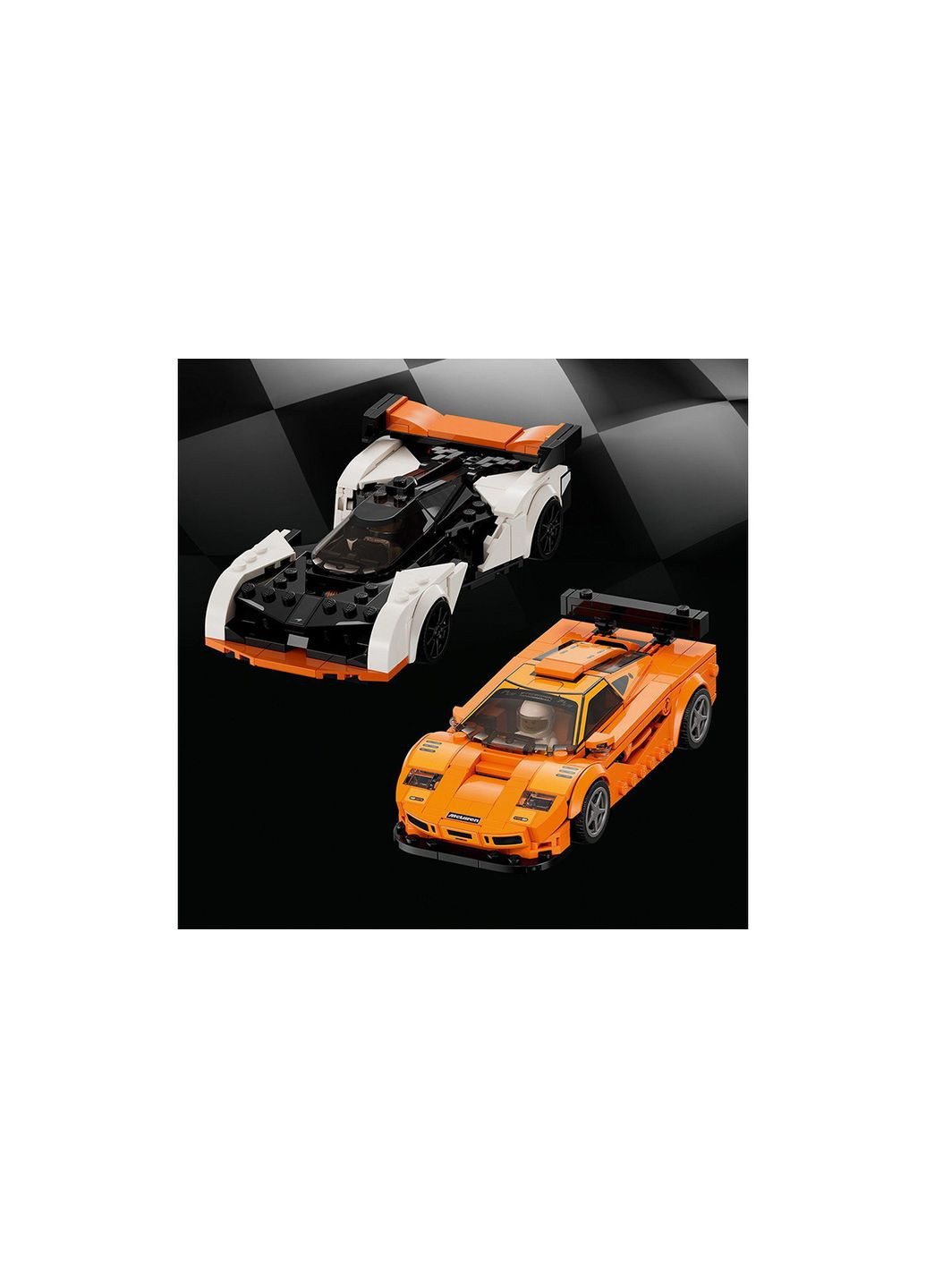 Speed Champions McLaren Solus GT и McLaren F1 LM 581 деталь (76918) Lego (304055143)