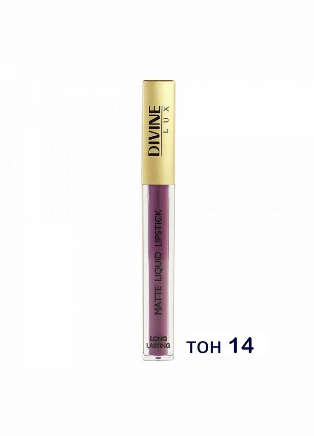 Жидкая матовая помада для губ Umbrella Divine Lux Matte Liquid Lipstick (293247444)