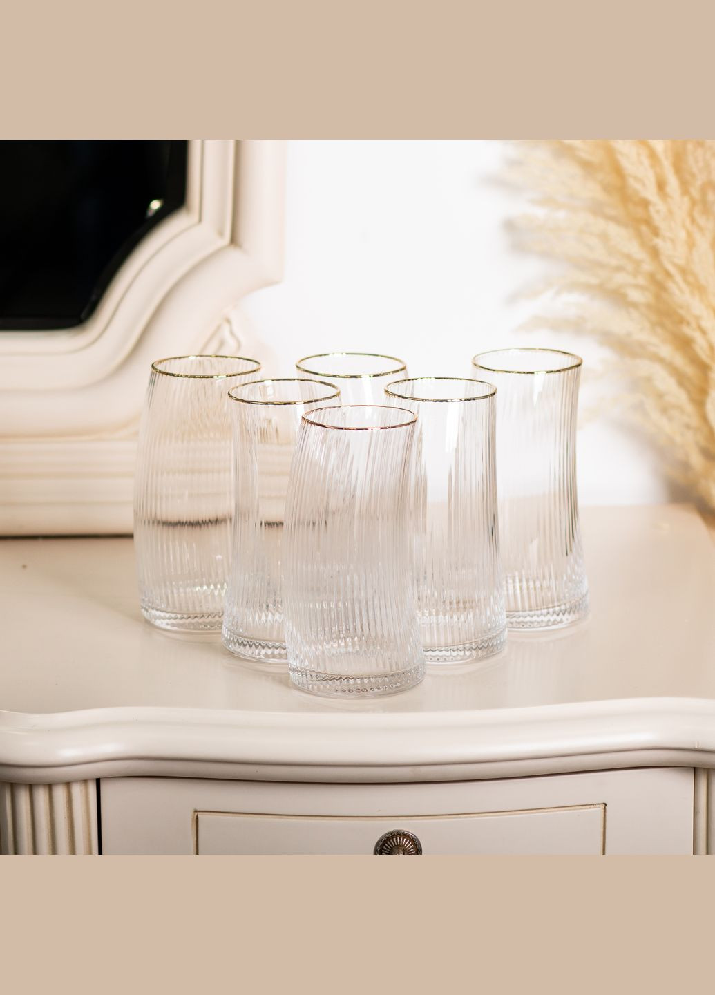 Набір склянок Sail високих 6 штук по 600 мл, Yiwu (322289368)