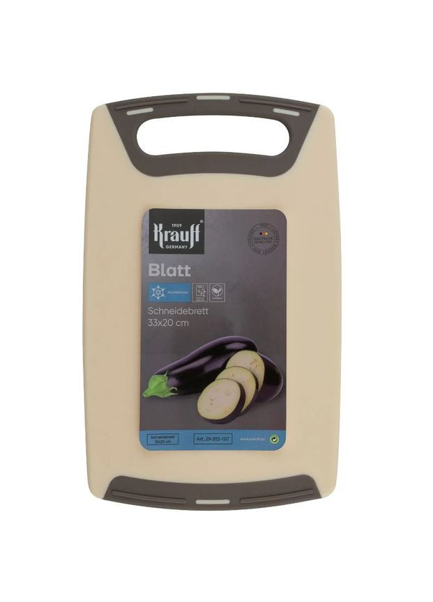 Доска кухонная Blatt 33х20х0.8 см 29-305-107 Krauff (335078647)