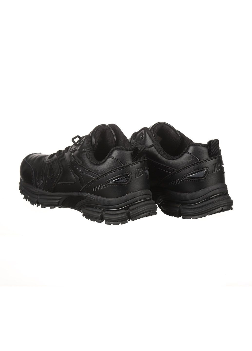 Чорні Осінні чоловічі кросівки зі шкіри 949v Bona