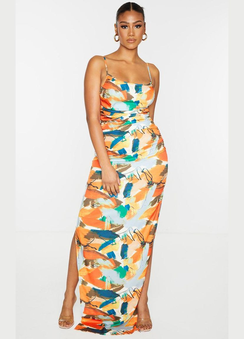 Комбінована сукня PrettyLittleThing