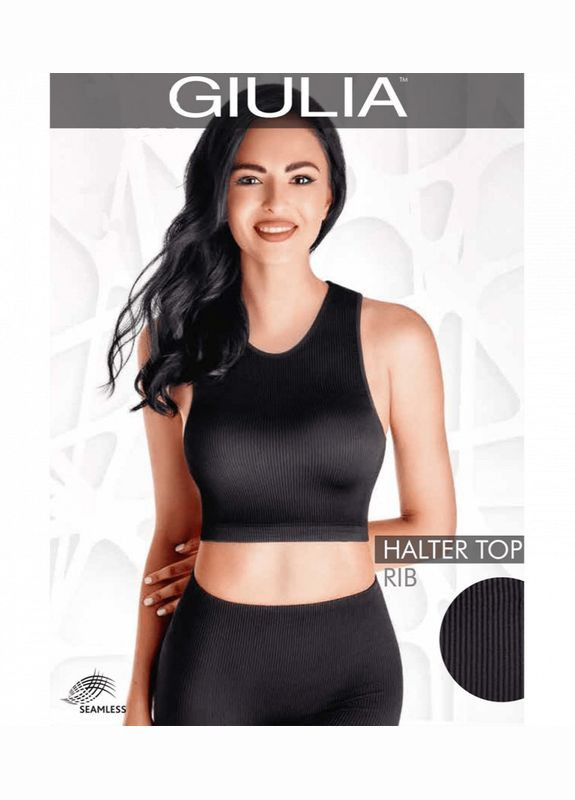 Спортивний безшовний топ з м'якої мікрофібри Giulia Топ (313424740)