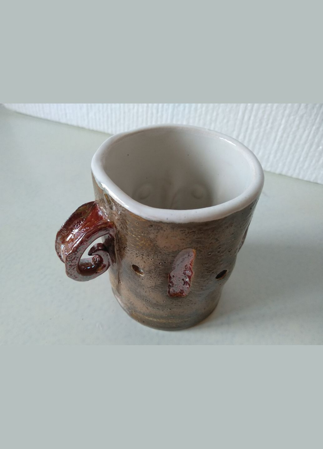 Керамическая чашка «Уютная старина» Коти&Ангели (301533076)