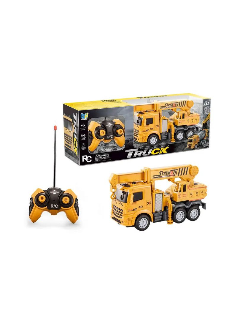 Радиоуправляемый грузовик с краном пластик в ассортименте DH666-6B YG Toys Маш7204 (370654030)