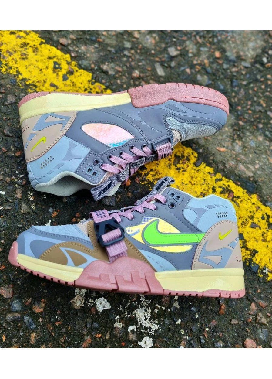 КРОСІВКИ ЖІНОЧІ NIKE AIR TRAINER 1 SP BEIGE PINK НАЙК АІР ТРЕЙНЕР 1 No Brand рожеві демісезони (367171780)