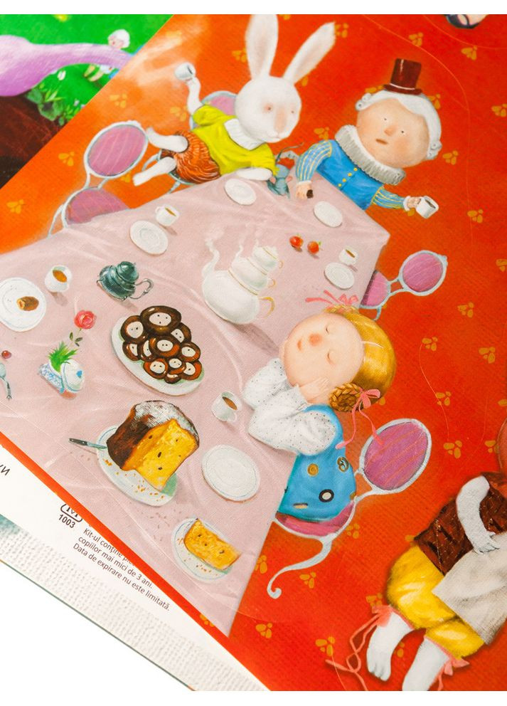 Інтер'єрні наклейки Аліса в країні чудес Гапчинська No Brand (359375065)