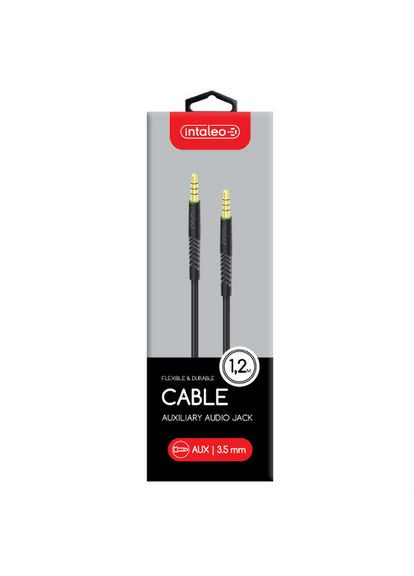 Кабель CBFLEXA1 AUX 1,2 м Black (1283126487538) Intaleo (307576628)