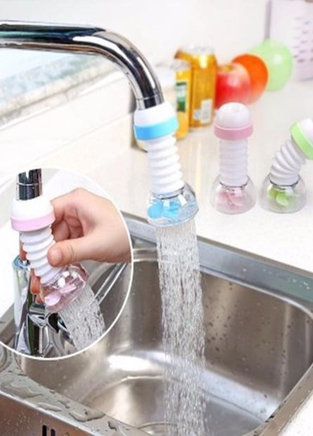 Насадка на кран Idea із захистом від бризок Good Idea MS-032 (293516672)