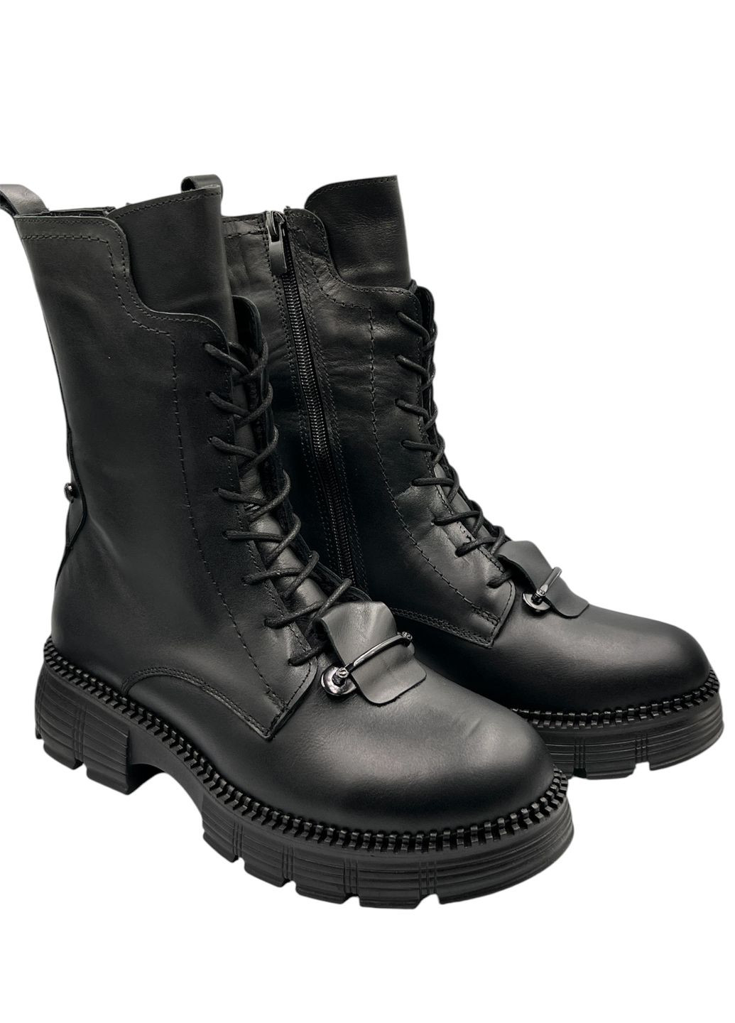 Черевики жіночі, демісезонні, верх натуральна шкіра, всередині байка Sherlock Soon (311504224)